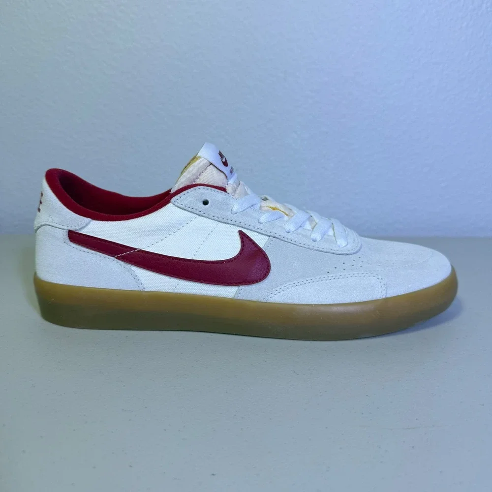 Nike SB Heritage Vulc White Red Gum Mens 10 / Womens 11.5 Sneakers CD5010-100